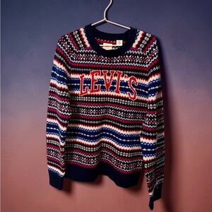 LEVI’S Holiday Men’s Knit Sweater Sweatshirt